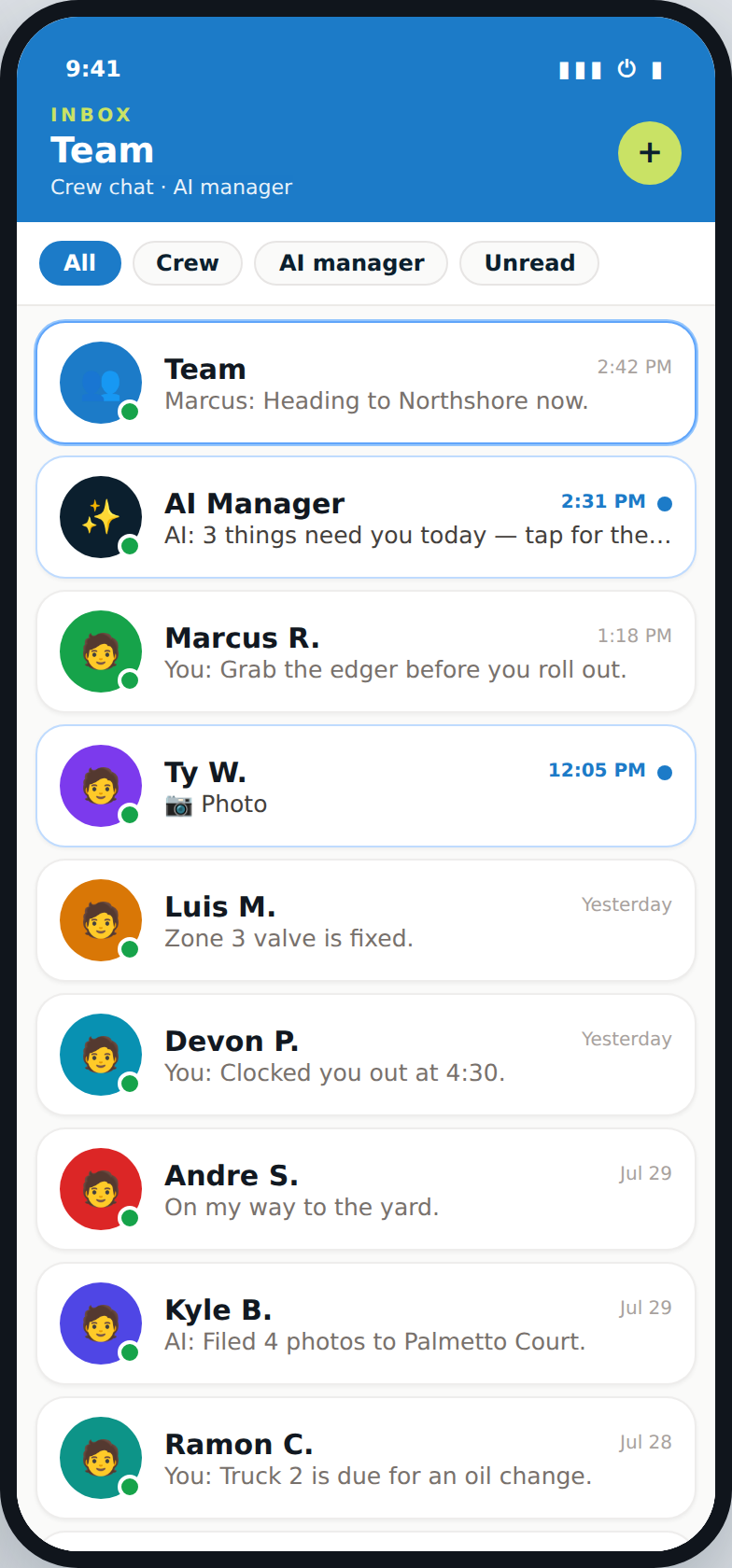 Opsly Team on mobile